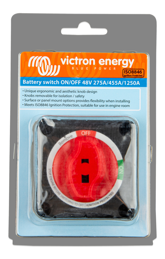 Battery switch ON-OFF 48V (top-packaging) 