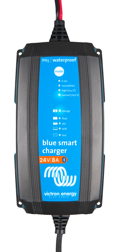 Blue Smart IP65 Charger 24V 8A (top)