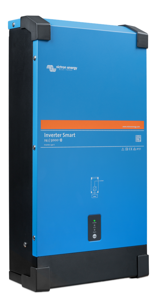 Inverter 24V 5000VA Smart (left) 