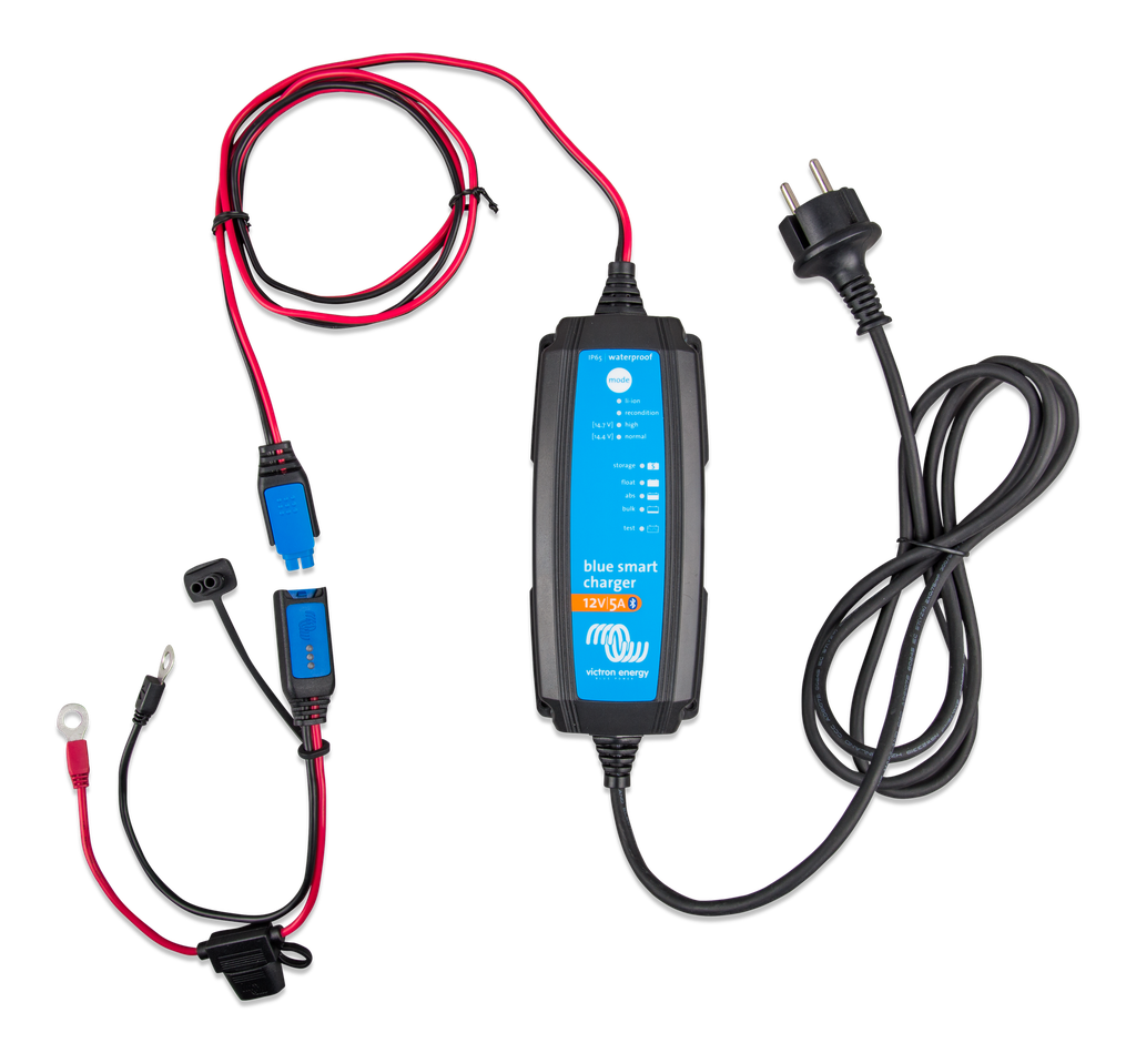 Blue Smart IP65s with Charger Battery Indicator Eyelet M8 (30A ATO fuse)