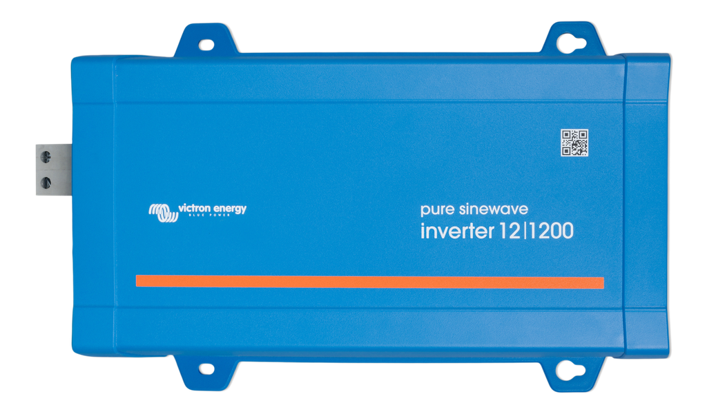 Inverter 12V 1200VA 120V VE.Direct NEMA GFCI (top) 