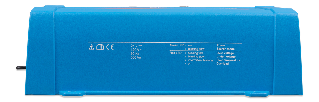 Inverter 24V 500VA 120V VE.Direct (side) 