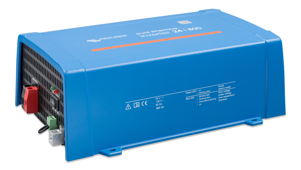 Inverter 24V 800VA 120V VE.Direct NEMA 5-15R (right) 