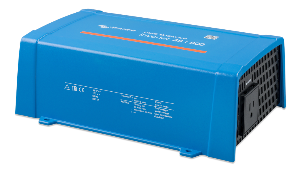 Inverter 48V 800VA 120V VE.Direct NEMA  5-15R  (left) 