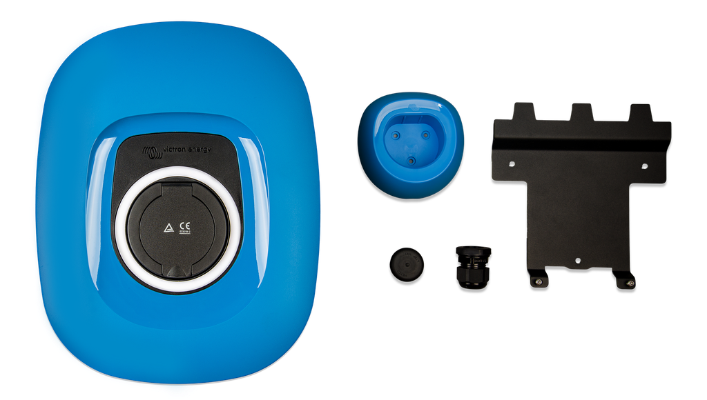 EV Charging station NS – Blue (total-with-accessories) 