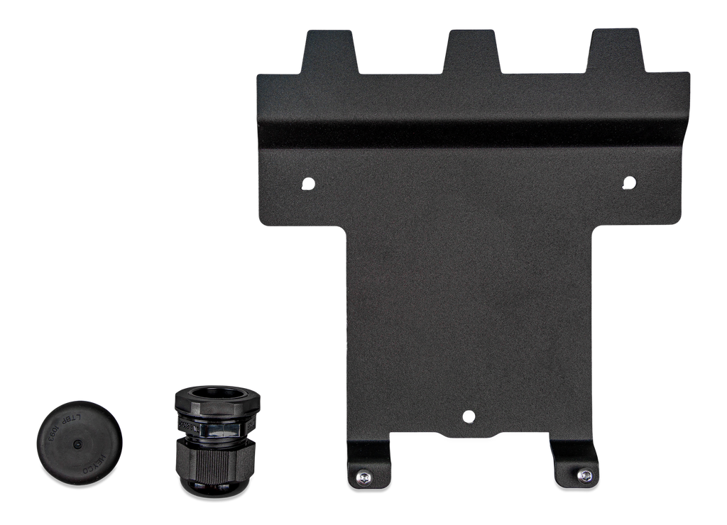 EV Charging station NS – Blue (mounting plate) 