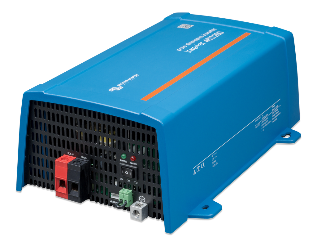 Inverter 48V 1200VA  120V VE.Direct NEMA GFCI (right) 