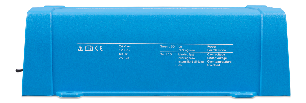 Inverter 24V 250VA 120V VE.Direct (side) 