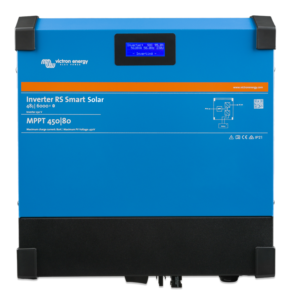 Inverter RS 48V/6000VA Smart Solar (frontal)