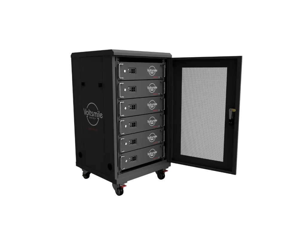 Voltsmile 22U RPC Cabinet voor 6x V10 RPC batterij