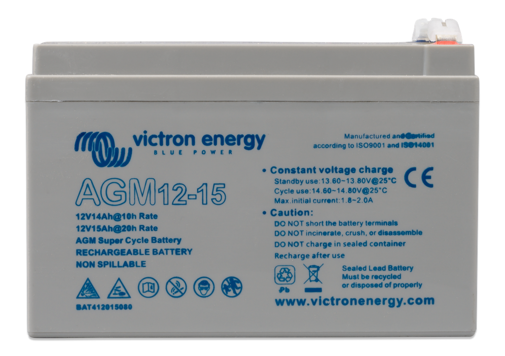 12V/15Ah AGM Super Cycle Batt. (M5)
