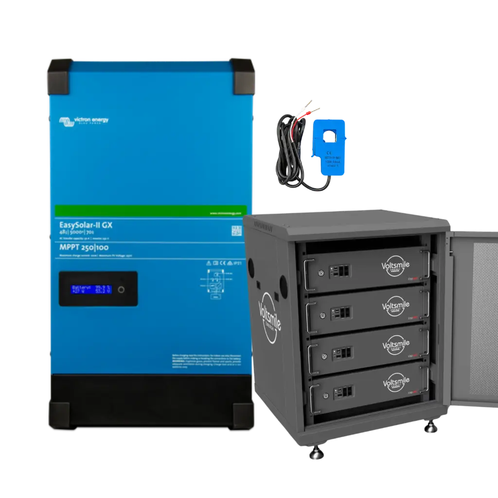 1F - Hybrid - 5kVA - 15,36kWh