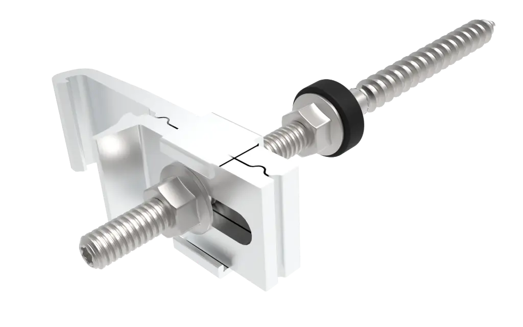 Stokschroef met adapter (M10 x 250mm)