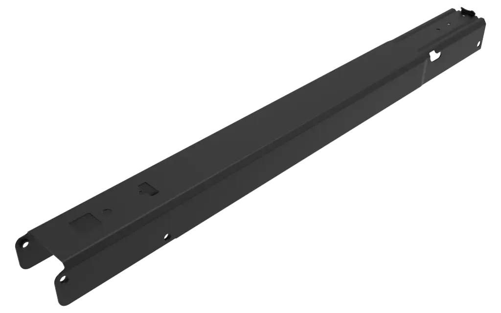 Koppelstuk (L=650mm), zwart