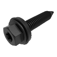 Smeltschroef (6 x 25mm), zwart