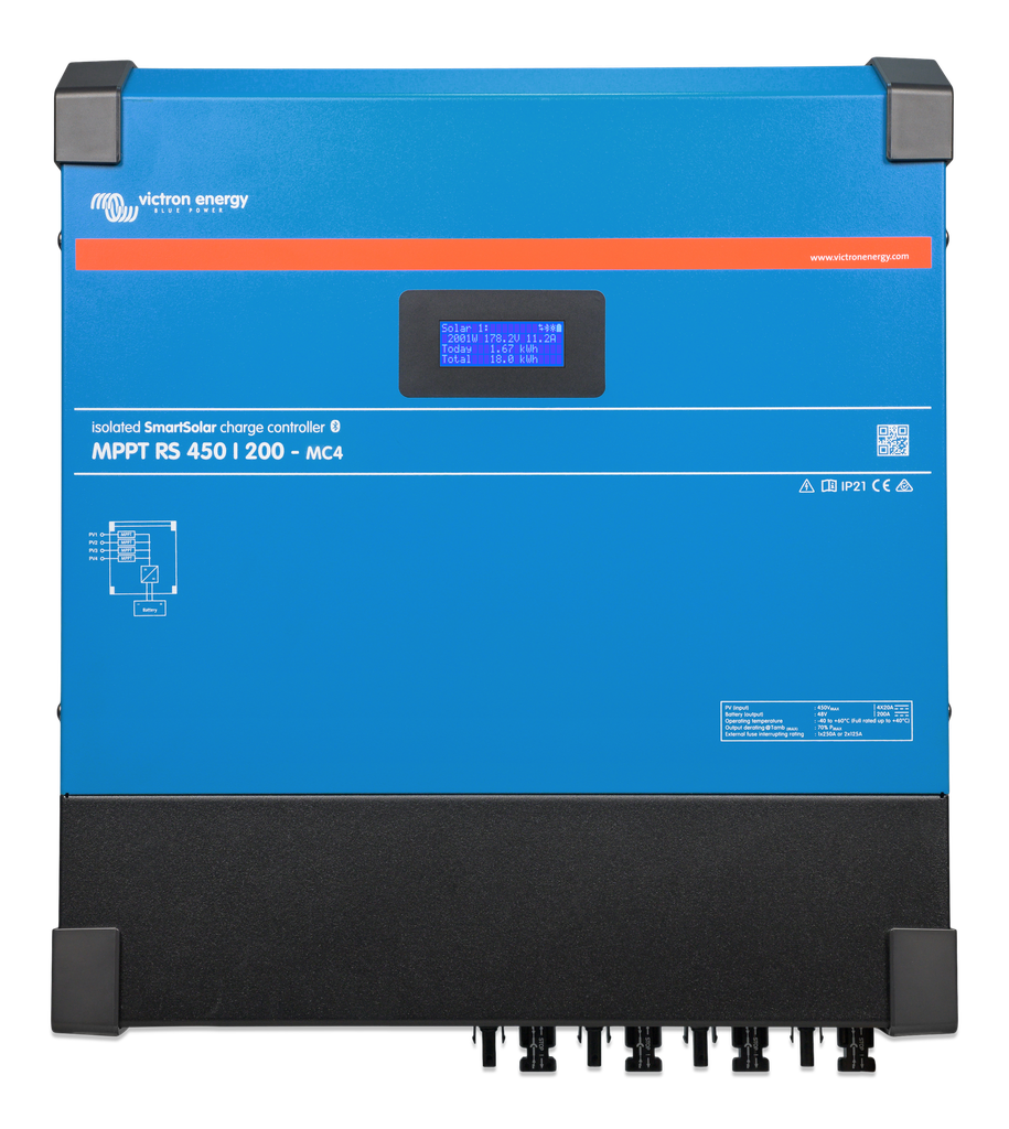 SmartSolar MPPT RS 450/200-MC4 *If 0, order SCC145120512*