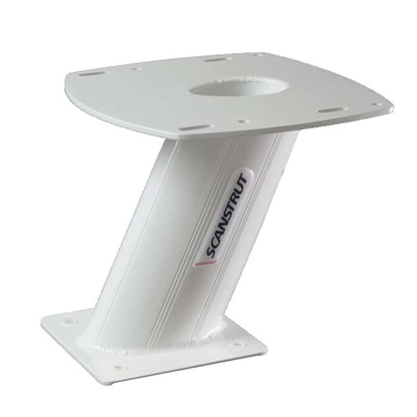 APT-250-01 Aluminium PowerTower aft leaning 250mm / 10" for radomes