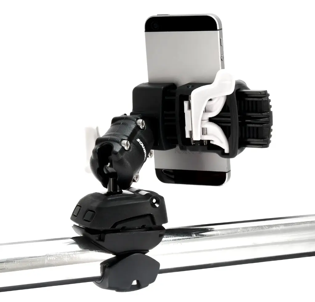 ROKK Mini Phone Mount kit with Rail Base