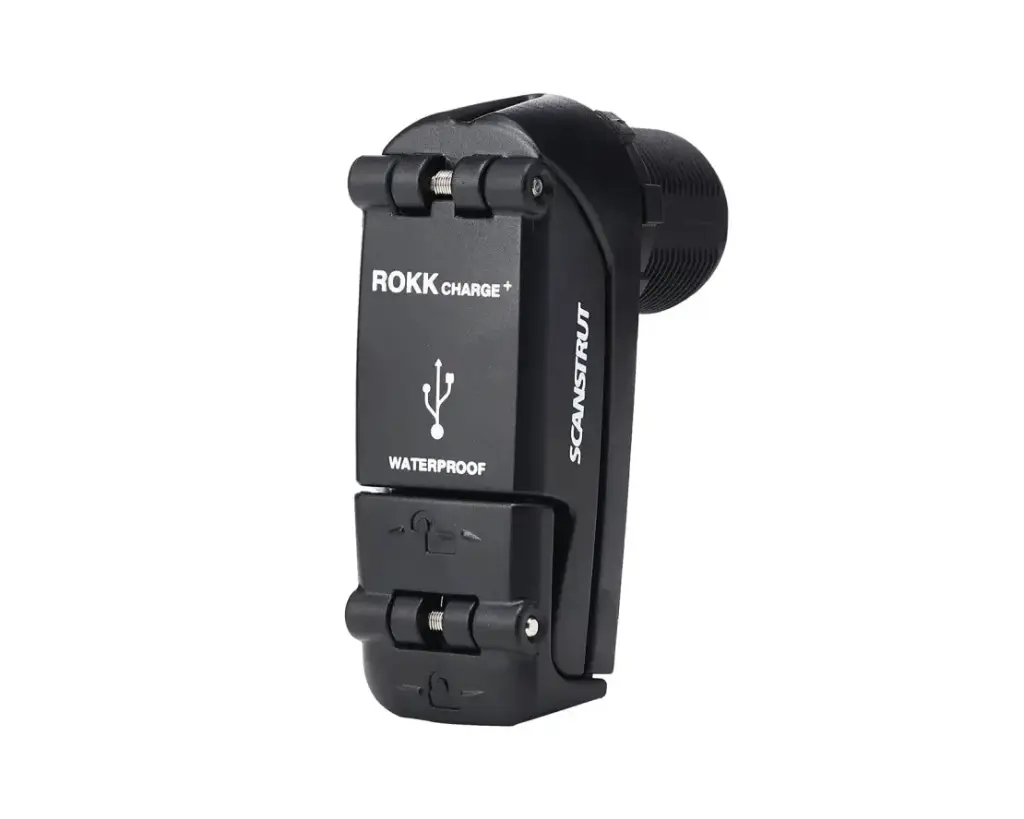 ROKK Charge+ Waterproof Fast Charge Dual USB Socket