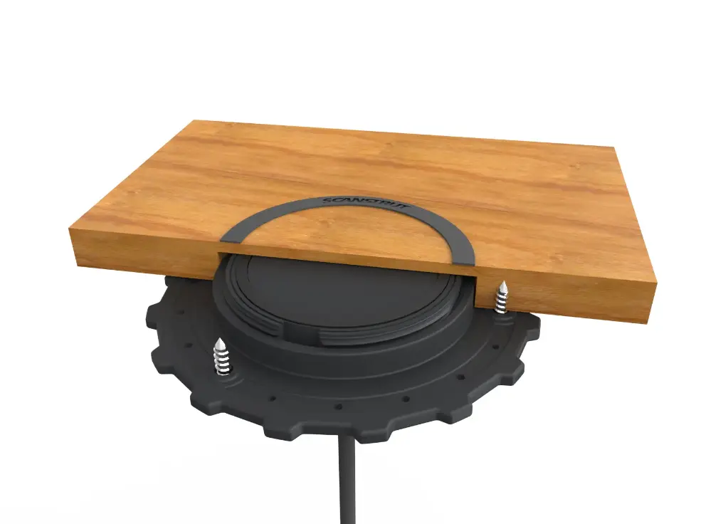 ROKK Wireless - Hidden. 10W Waterproof wireless charger 12/24V