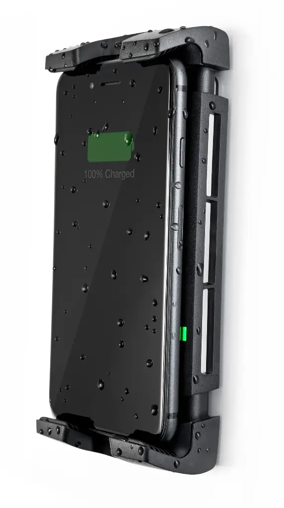 ROKK Wireless - Active. 10W Waterproof wireless phone charging mount 12/24V