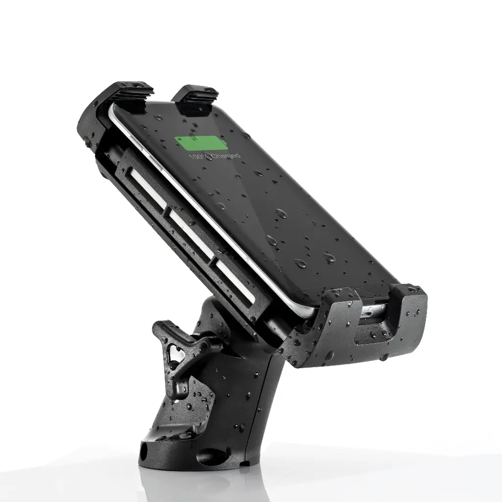 ROKK Wireless - Edge. 10W Waterproof wireless adjustable phone charging mount 12/24V 