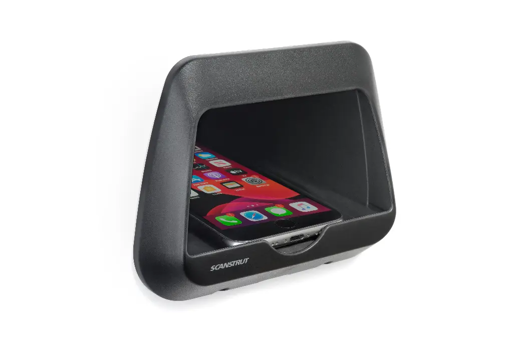 ROKK Wireless – Nest. 10W Waterproof Wireless phone charging pocket 12/24V