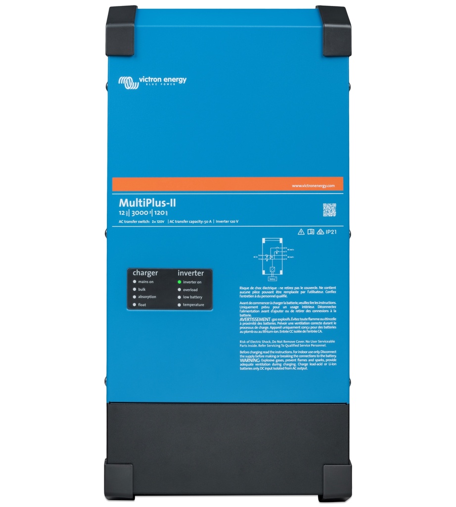 MultiPlus-II 12/3000/120-50 2x120V (UL)