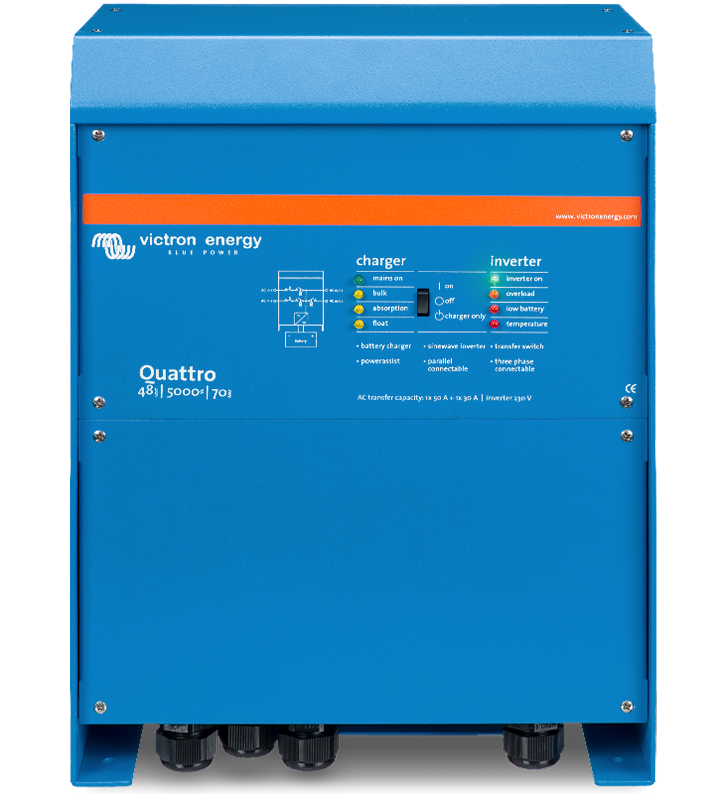 Quattro 48/5000/70-100/100 120V VE.Bus (UL)
