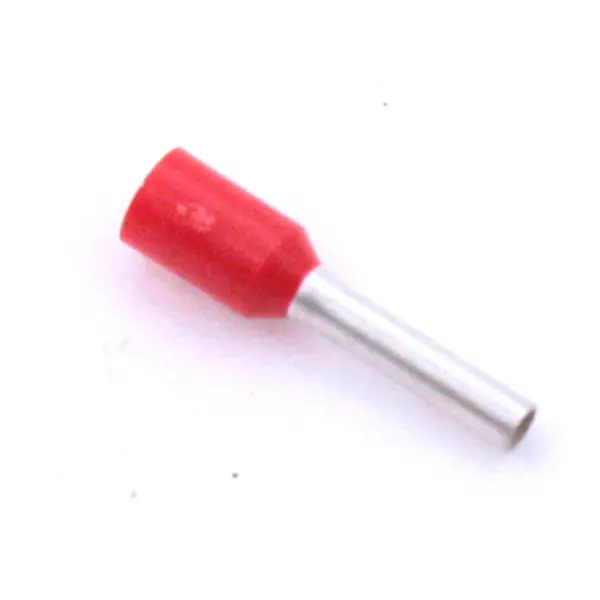 Ferrules 1,0mm² red/100 pcs.
