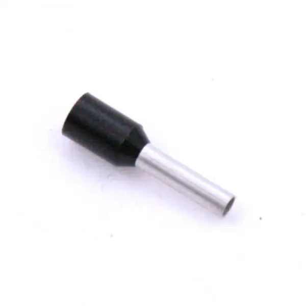 Ferrules 1.5mm2 black/100 pcs.