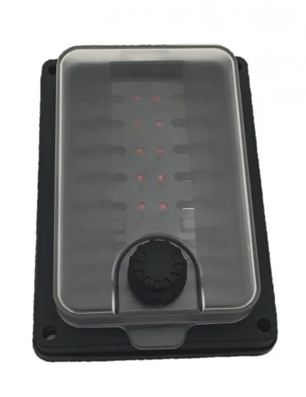 Fuse holder 10-fold waterproof with LED