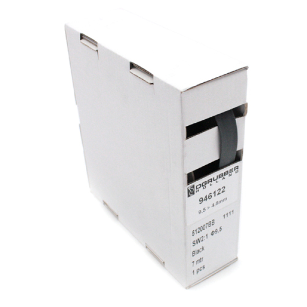HEATSHRINK TUBING WITH GLUE 15,4 For 25mm² - 35mm² (box of 2,5M) Black