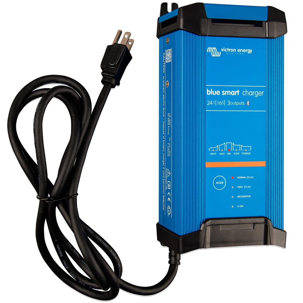 Blue Smart IP22 Charger 24/16(3) 120V NEMA 5-15