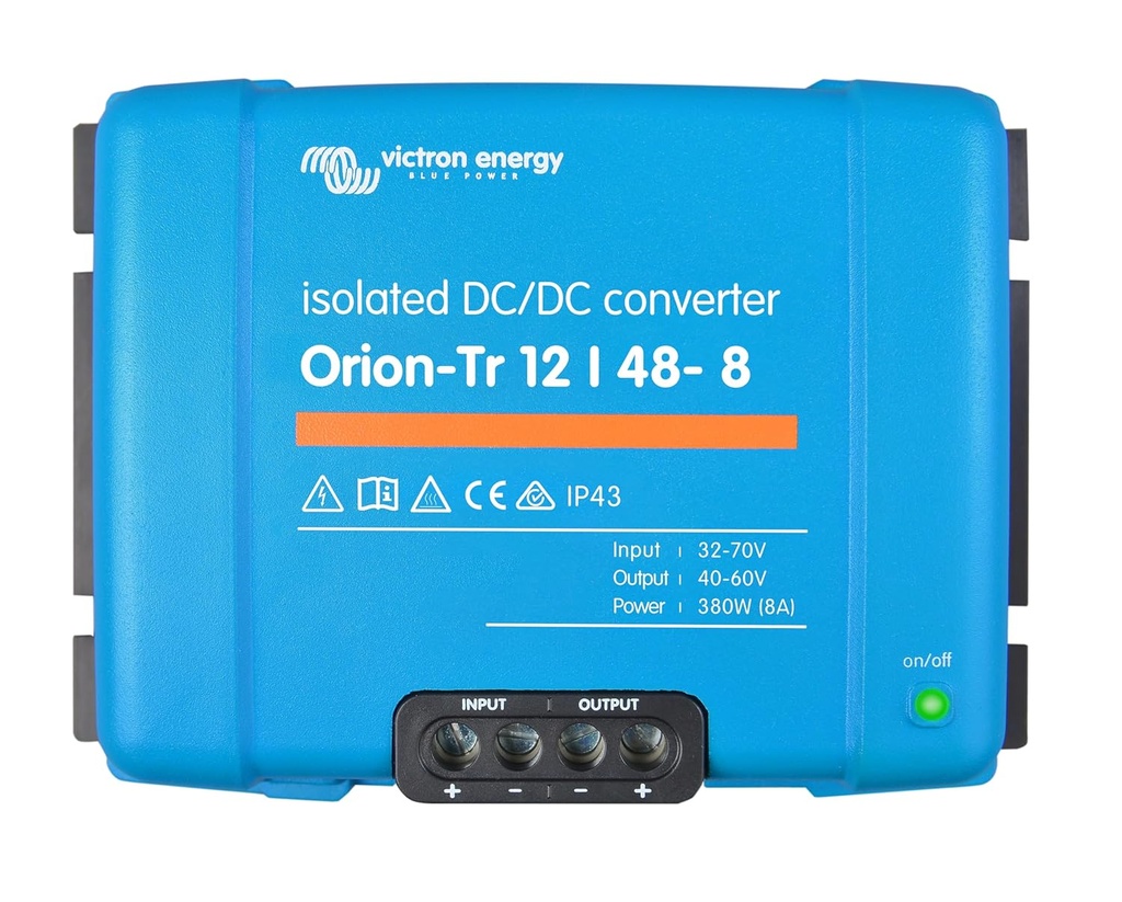 Orion-Tr 12/48-8A (380W) Isolated DC-DC converter