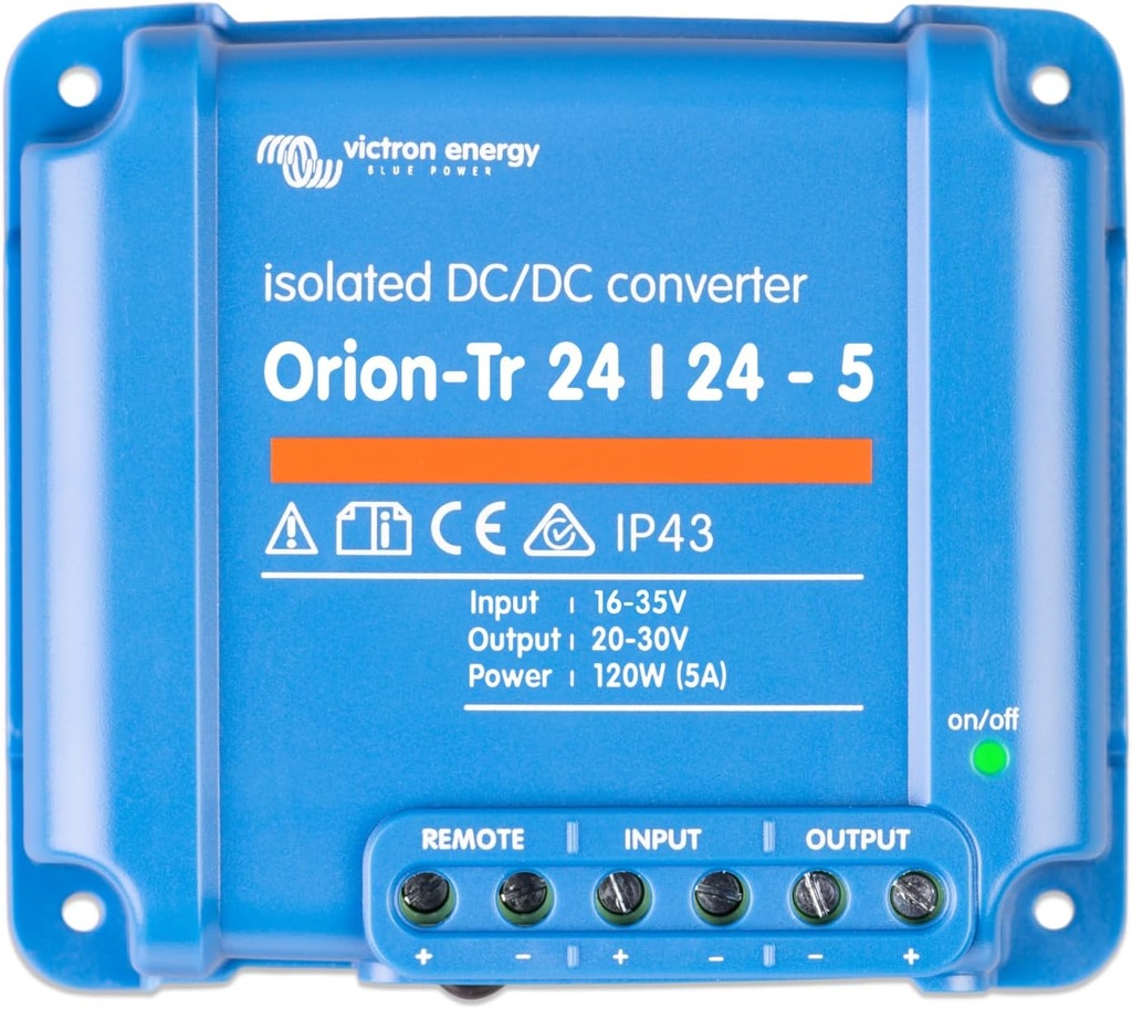 Orion-Tr 24/24-5A (120W) Isolated DC-DC converter Retail
