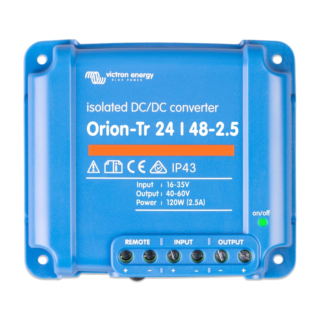 Orion-Tr 24/48-2,5A (120W) Isolated DC-DC converter
