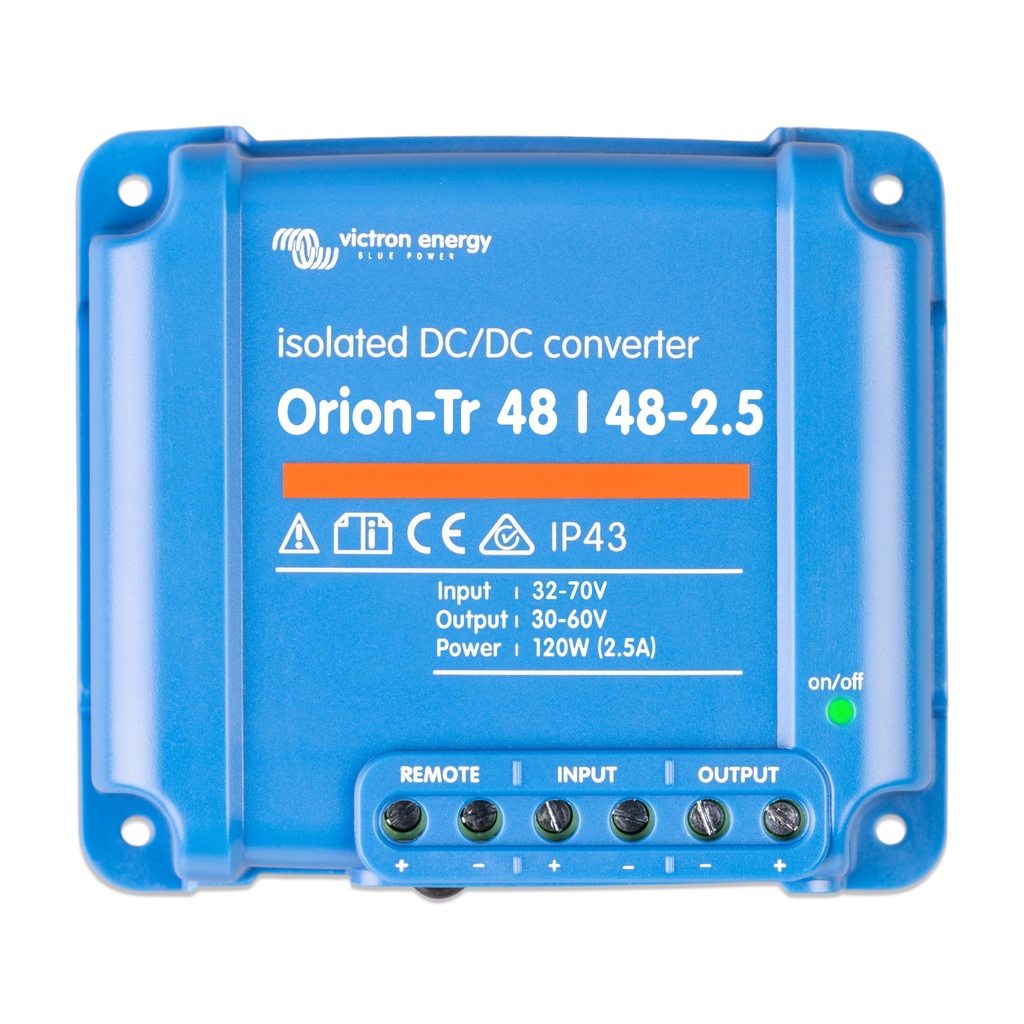 Orion-Tr 48/48-2,5A (120W) Isolated DC-DC converter
