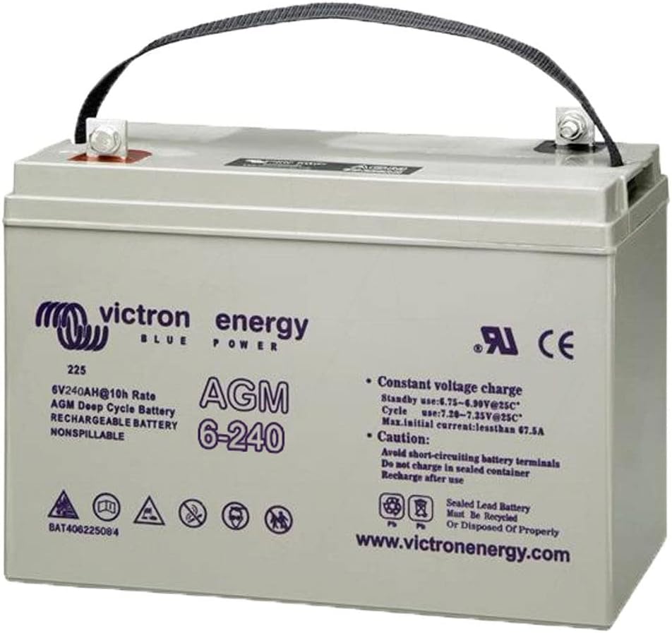 6V/240Ah AGM Deep Cycle Batt.
