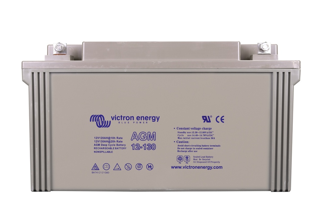 12V/130Ah AGM Deep Cycle Batt.