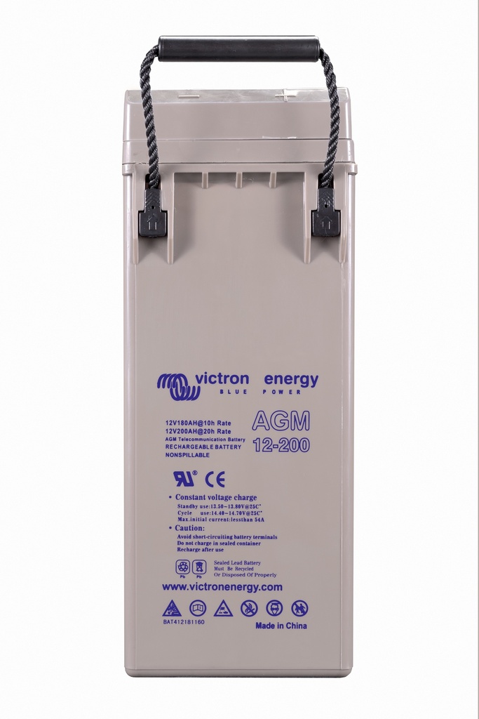 12V/200Ah AGM Telecomm Batt. (M8)