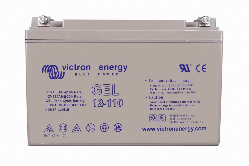 12V/110Ah Gel Deep Cycle Batt.