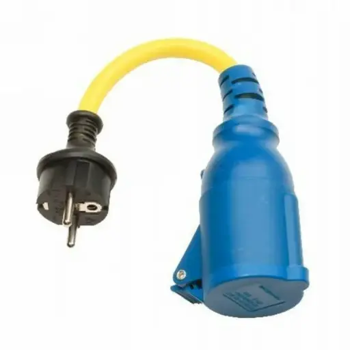 [SHP307700220] Adapter Cord 16A/250V-Schuko plug/CEE Coupling