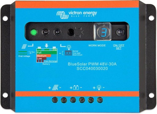 [SCC040030020] BlueSolar PWM-Light Contr 48V-30A*If 0, order SCC040030050*