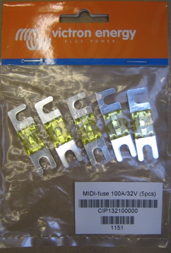[CIP132100010] MIDI-fuse 100A/32V (package of 5 pcs)