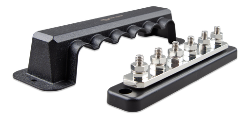 [VBB125020620] Busbar 250A 2P with 6 screws +cover