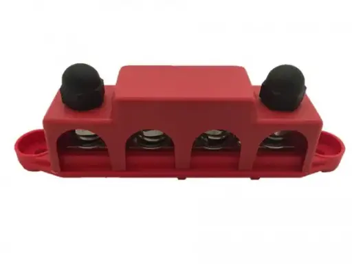 [95874010/r] 4 point power distribution M10 with cover