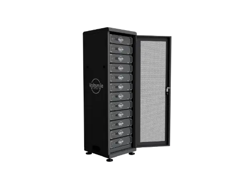 [VS-RPC-RACK-44U] Voltsmile 44U RPC Cabinet voor 12x V10 RPC batterij (incl 2x RPC Cable)