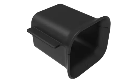 [9001100] Doorvoer tule zijplaat