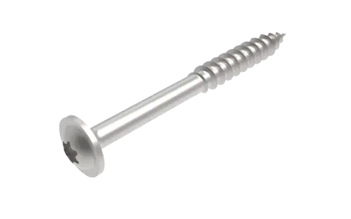 [6216100] Tellerkopschroef, roestvrij staal (6,0 x 100mm)